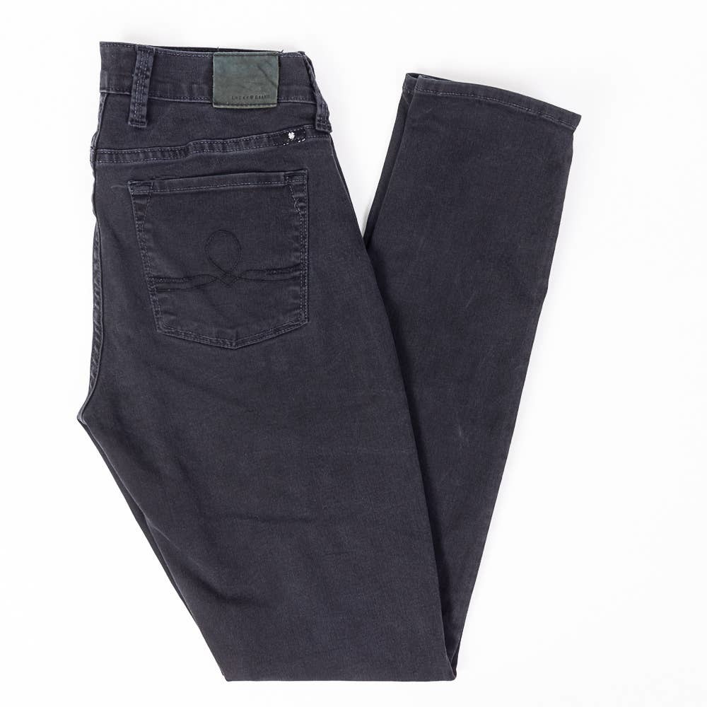 Lucky Brand Sofia Skinny Stretch Womens Jeans Black Wash Size 4R 27/32